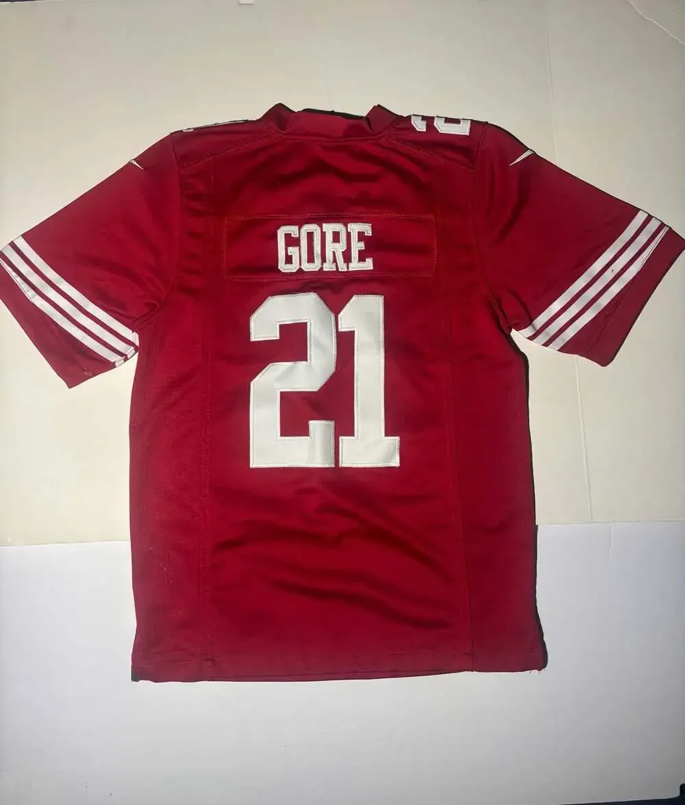 Nike San Francisco 49ers Frank Gore #21 Youth Jersey Size S 8/10